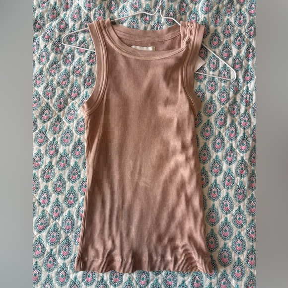 Citizens Of Humanity Tops - Citizens of Humanity Women’s Mauve Ribbed Tank Top Size Small